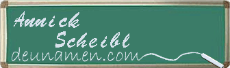 Annick Scheibl Visitenkarte